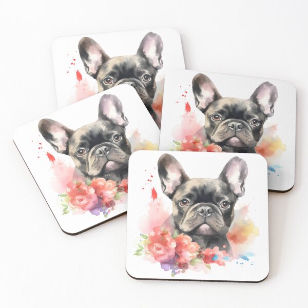 Item preview, Flower dogs watercolor 3 designed and sold by jessagirl.