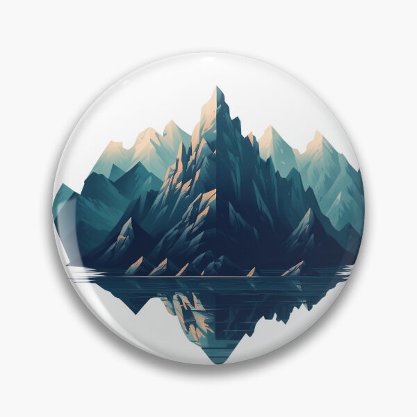 Item preview, The illustration depicts a majestic mountain range designed and sold by BogatyrovaOlena.