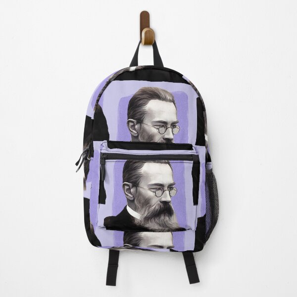 Item preview, Russian Composer Nikolai Rimsky-Korsakov - purple - illustration designed and sold by Litstoy.