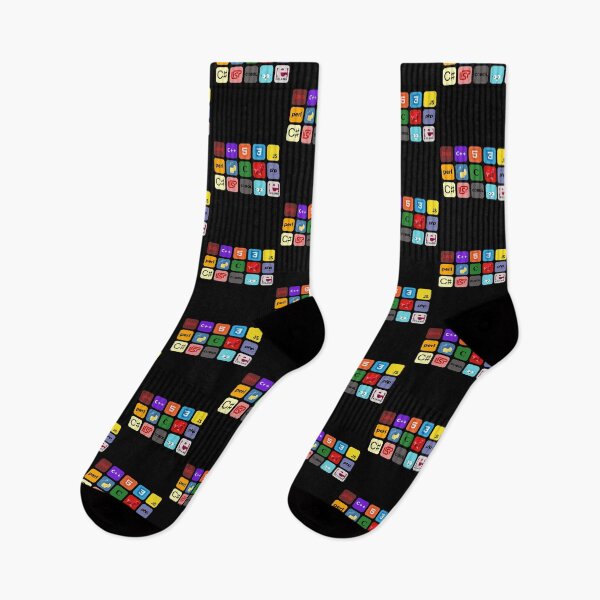 Item preview, programming languages ​​color mosaic designed and sold by burton-nash.