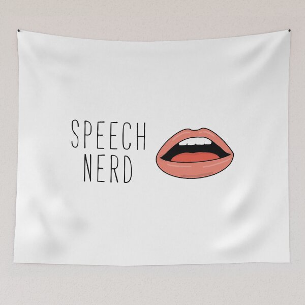 Item preview, Speech Nerd designed and sold by burton-nash.