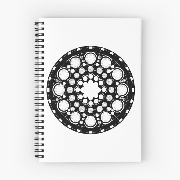Item preview, Floral Emblem Symmetrical C designed and sold by PrimoGeometry.