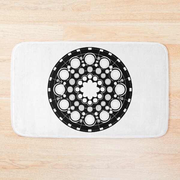 Item preview, Floral Emblem Symmetrical C designed and sold by PrimoGeometry.