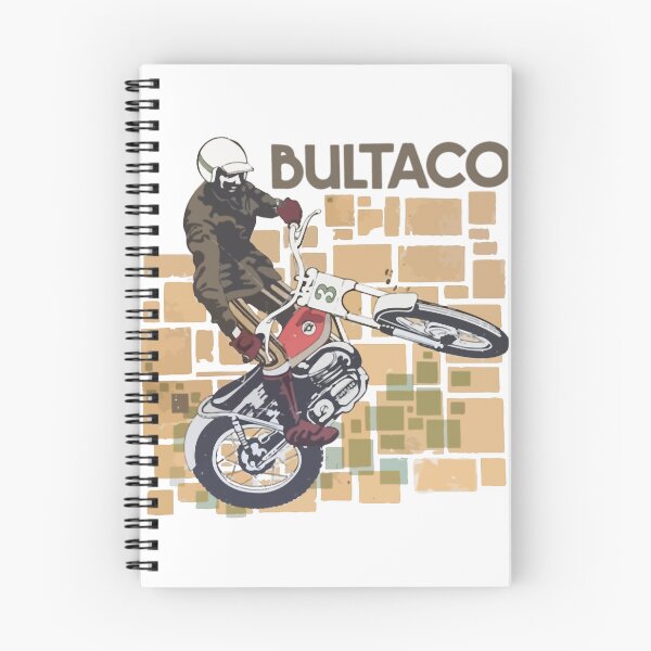 Item preview, Bultaco Moto Rider Saltando En Acción Camiseta  designed and sold by ely-nfranck.