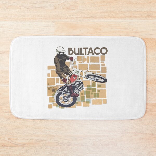 Item preview, Bultaco Moto Rider Saltando En Acción Camiseta designed and sold by ely-nfranck.