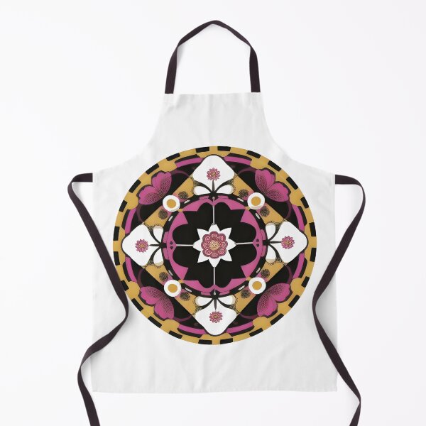 Item preview, Floral Emblem Symmetrical D designed and sold by PrimoGeometry.