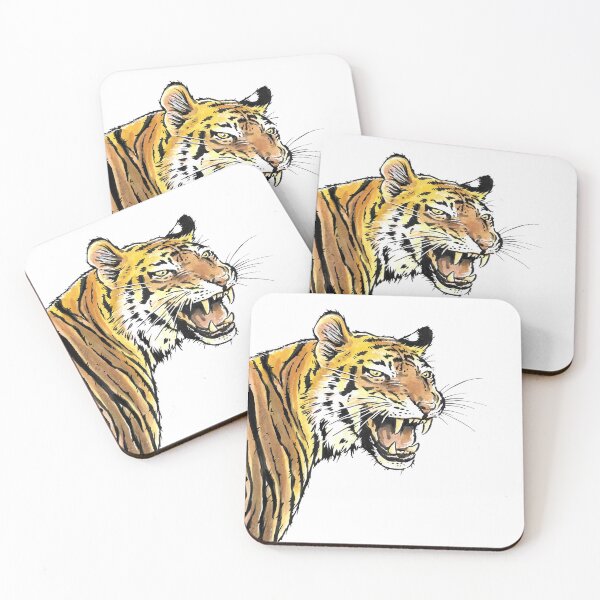 Item preview, Tiger watercolor designed and sold by Motivburg.