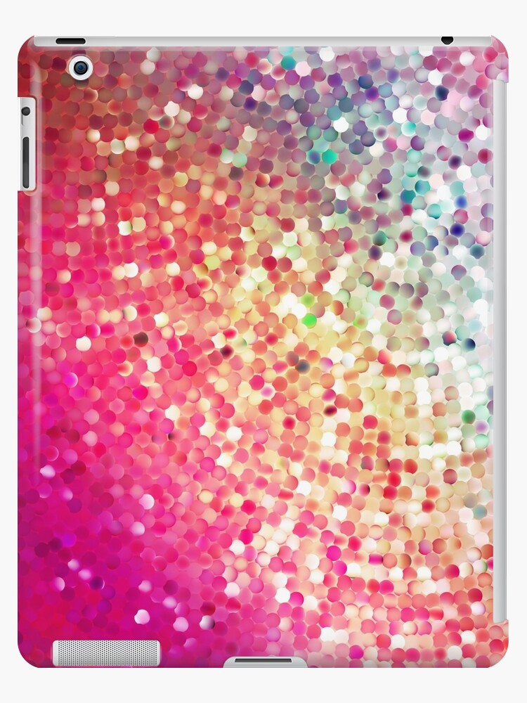 Pretty Pink Glitter Sparkles Design iPad Case & Skin for Sale by