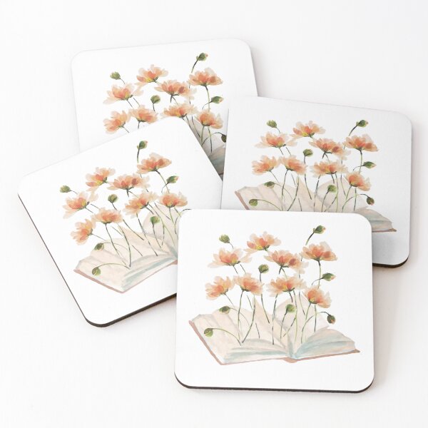 Item preview, Red Flowers Growing from Book designed and sold by Pavnud.