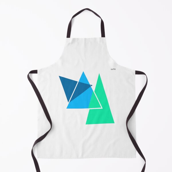 Item preview, Blue and green triangles designed and sold by wowitsmytshirt.