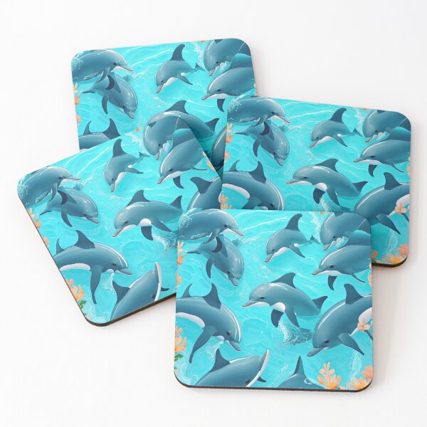 Item preview, Many happy dolphins designed and sold by ArtyBuys.