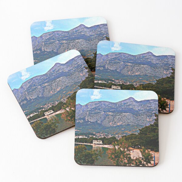 Item preview, MAKARSKA CLIFFS designed and sold by ArtbyRolleen.