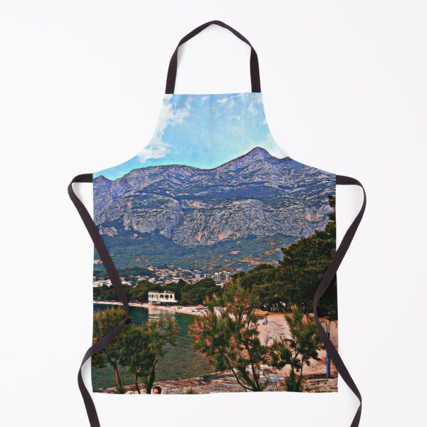 Item preview, MAKARSKA CLIFFS designed and sold by ArtbyRolleen.