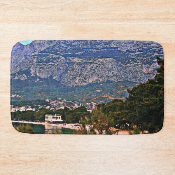Item preview, MAKARSKA CLIFFS designed and sold by ArtbyRolleen.
