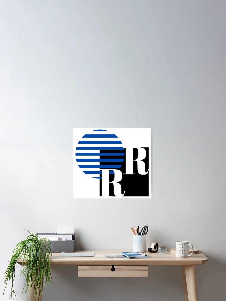 Aperçu 2 sur 3. Poster avec l'œuvre Logo R R créée et vendue par Venezuelaaaaa.