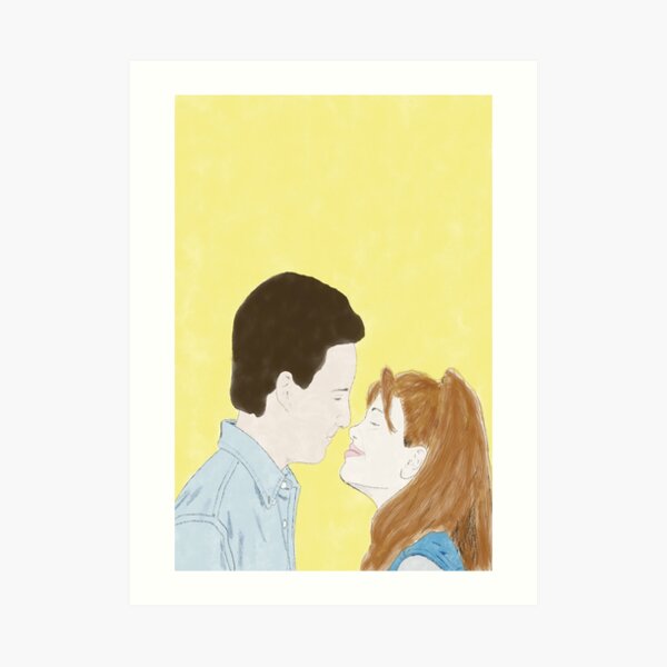 BOY MEETS WORLD (Cory & Topanga) - Watercolor Art Print