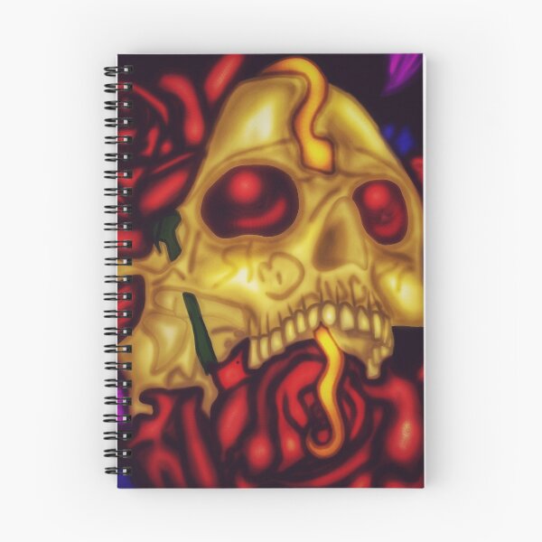 Item preview, Floral Skull designed and sold by BlueGlowDesign.