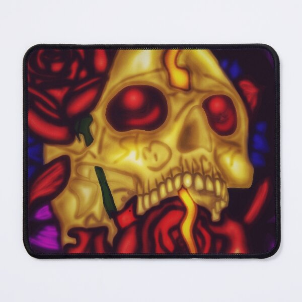 Item preview, Floral Skull designed and sold by BlueGlowDesign.
