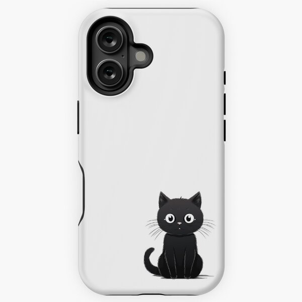 Artikel-Vorschau von Minimalistische, charmante schwarze Katze, designt und verkauft von MarionArtStudio.