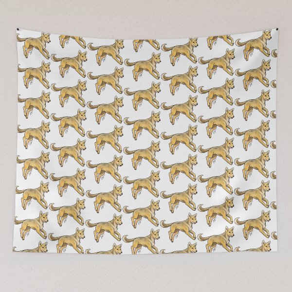 Item preview, Dog - Carolina Dog - Yellow designed and sold by Jennifer Stolzer.