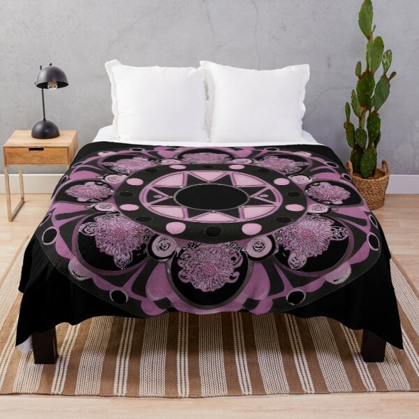Item preview, Floral Emblem Symmetrical F designed and sold by PrimoGeometry.