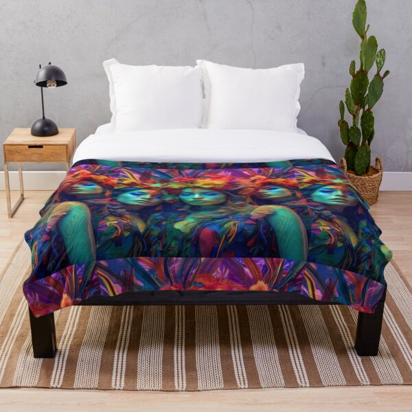 Item preview, Psychedelic Tapestry, Bedroom Wall Decor, Wall Hanging Trippy Tapestry, Trippy Room Decor, Aesthetic Wall Decor, Psychedelic Tapestry designed and sold by TileTango.