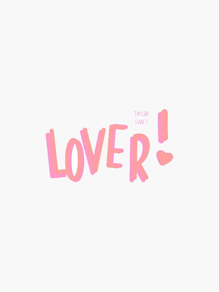 Taylor Swift Lover Album | Sticker