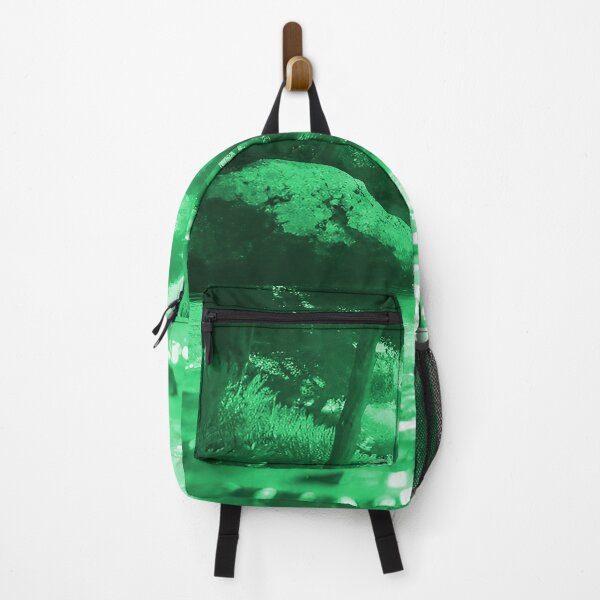 Item preview, Landscape Pond and Trees Solid Bright Green designed and sold by deniselynnimage.