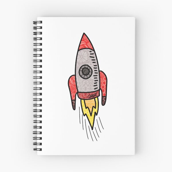 Item preview, Rocket Ship  designed and sold by BohemianDesignz.