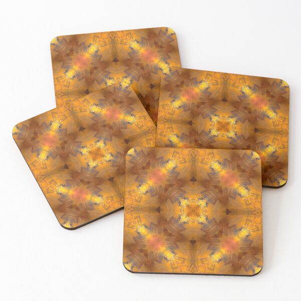 Item preview, brown and blue grey golden period piece designed and sold by effervescence.