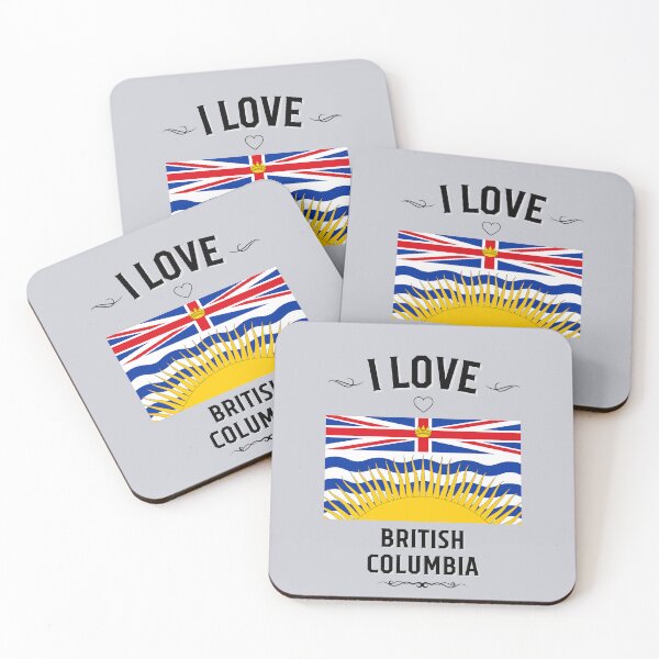 Item preview, I Love British Columbia designed and sold by LoveMyRoots.