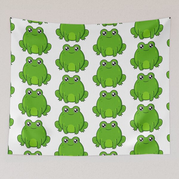 Item preview, Cute Cartoon Frog designed and sold by ShexxarDesigns.