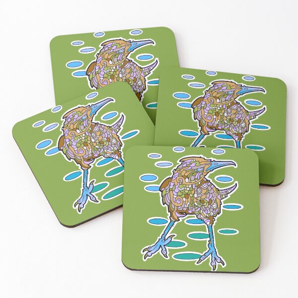 Item preview, Grumpy  bird in camouflage colors designed and sold by weilertsen.