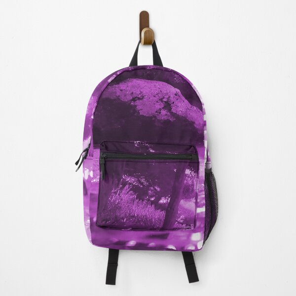Item preview, Landscape Pond and Trees Solid Lavender designed and sold by deniselynnimage.