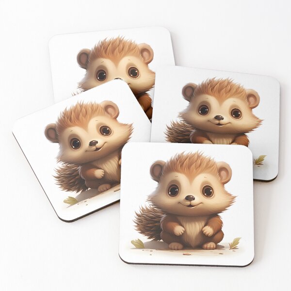 Item preview, Nature's Little Explorer: The Baby Hedgehog's Cartoon Adventure designed and sold by Cr-AI-tive.