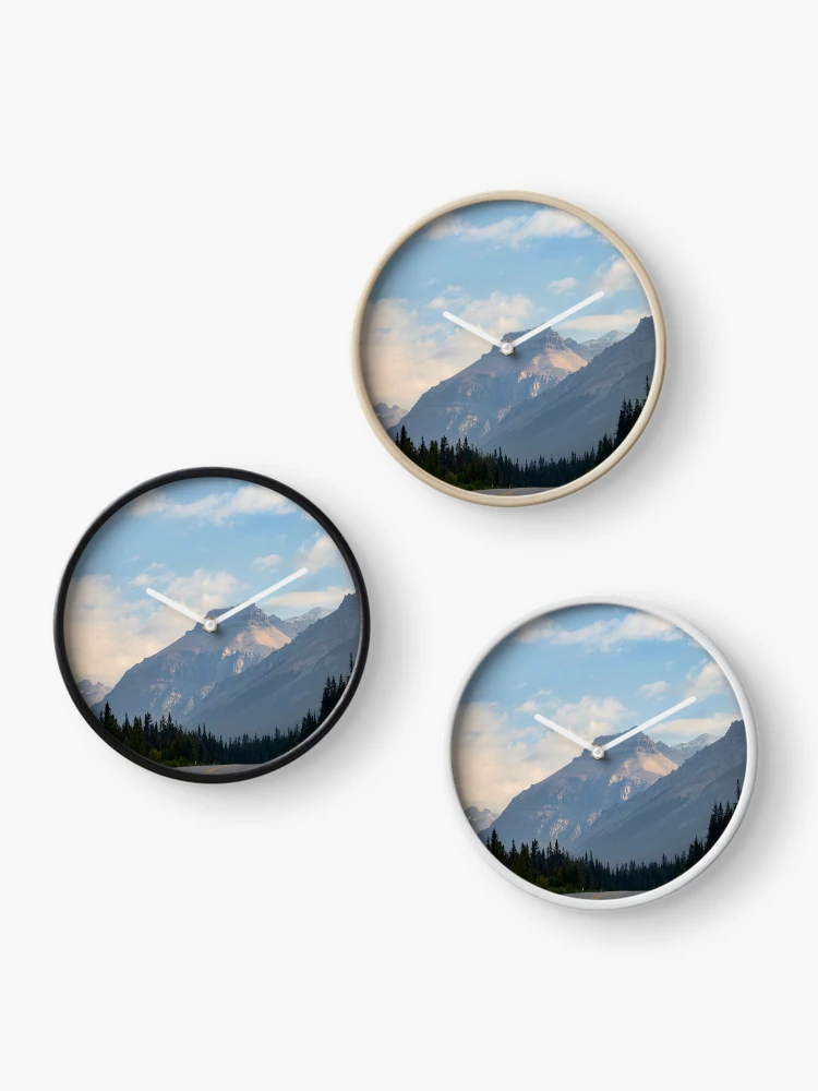 Thumbnail 3 of 4, Clock, Highway Sunset designed and sold by NickWalkerPhoto.