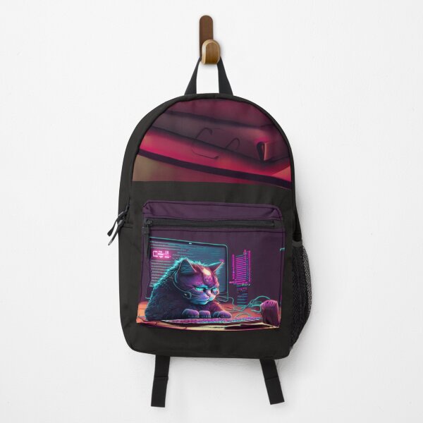 Item preview, The Hacker Cat designed and sold by 2D-mockup.