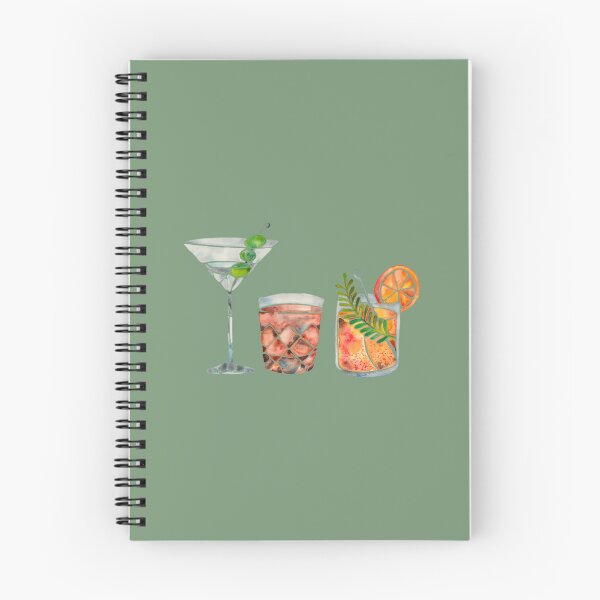 Item preview, Cocktails  – 1960s Watercolor Lineup Art Print 	 designed and sold by xrftgcig63.