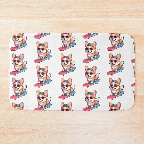 Item preview, Corgie Skateboard Sticker designed and sold by Jdelgado813.