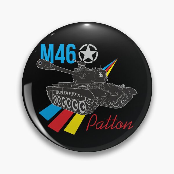 Item preview, US M46 Patton tank with colored stripes designed and sold by FAawRay.
