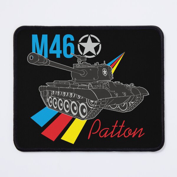 Item preview, US M46 Patton tank with colored stripes designed and sold by FAawRay.