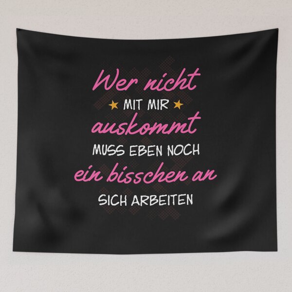 Item preview, Work on yourself - funny saying designed and sold by ChrisFeil.