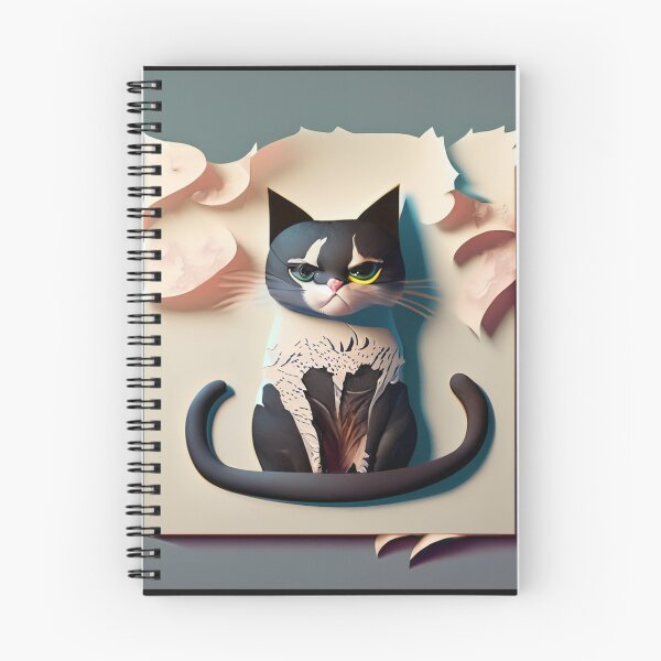 Item preview, Abstract black cat on ripped background designed and sold by melridger.