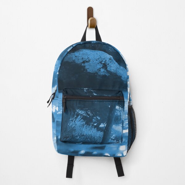 Item preview, Landscape Pond and Trees Solid Teal Blue designed and sold by deniselynnimage.