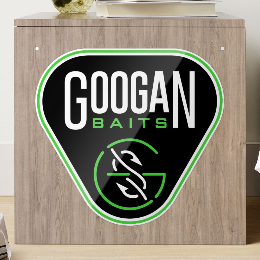 googan baits fishing logo Sticker for Sale by irPrint