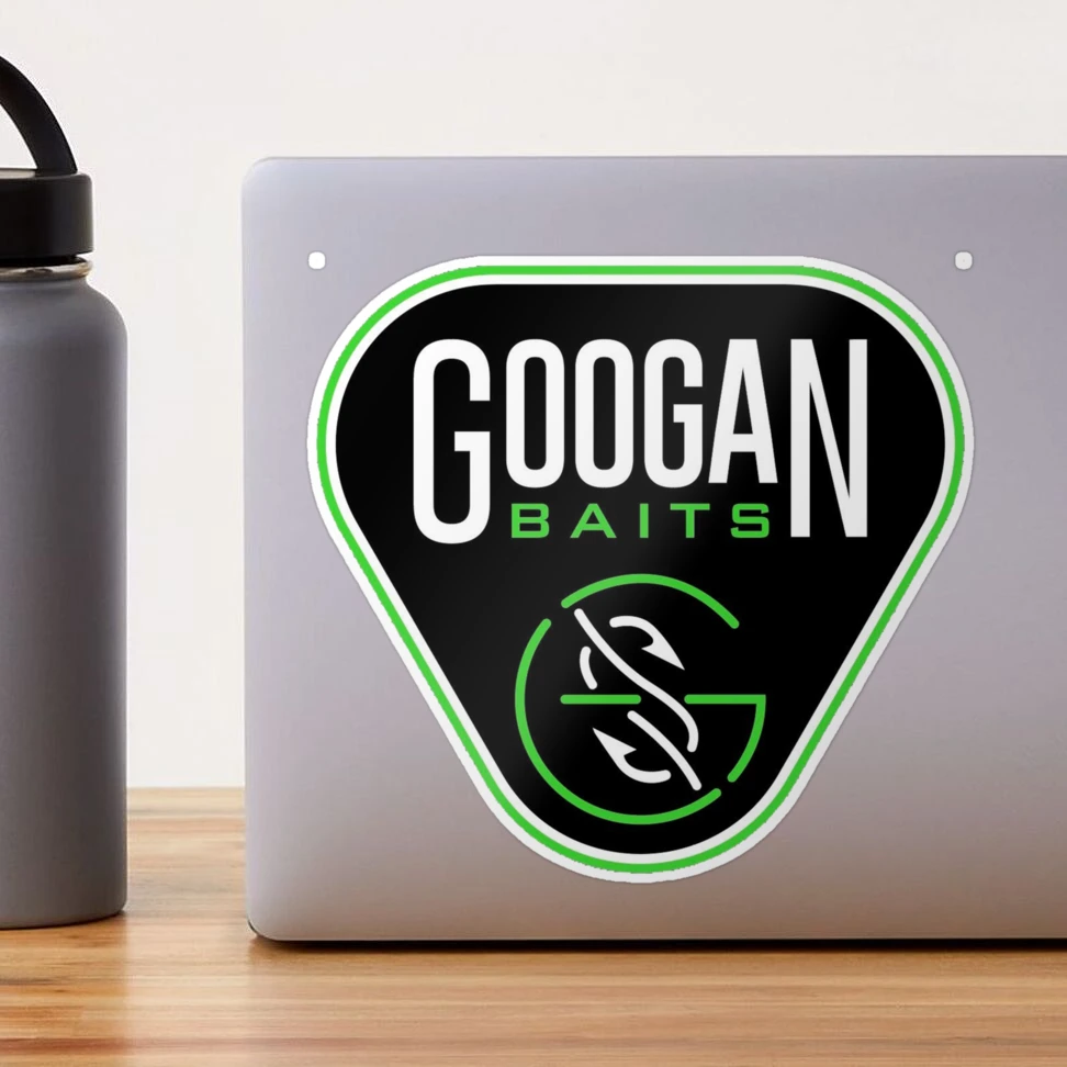 googan baits fishing logo Sticker for Sale by irPrint