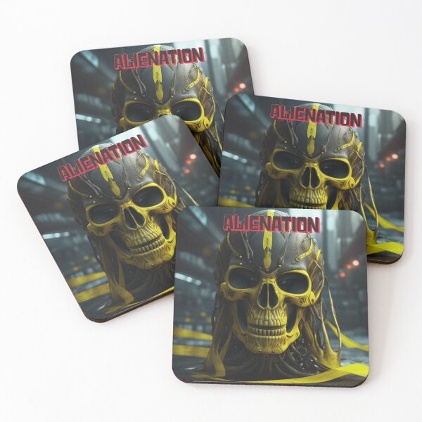 Item preview, Alienation Skull designed and sold by Yellow-Cottage.