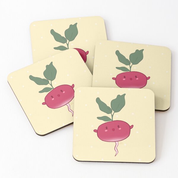 Item preview, radish kawaii designed and sold by Gimpelli.