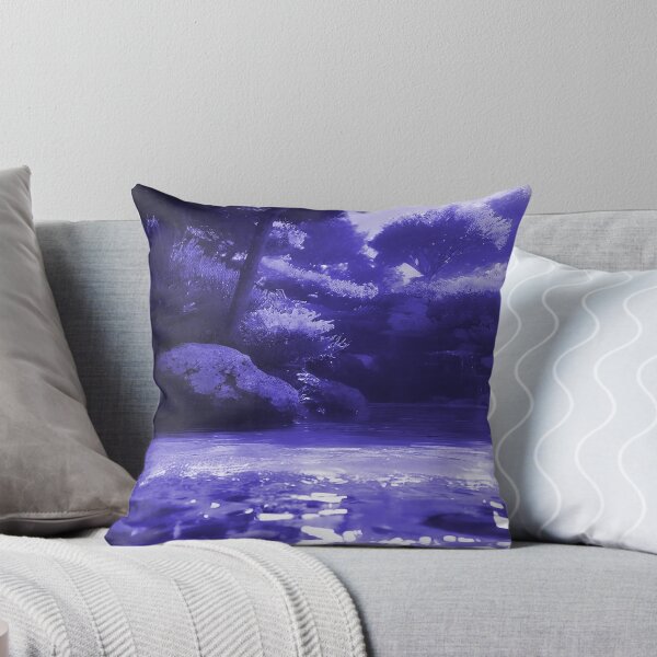 Item preview, Landscape Pond and Trees Night Time View  designed and sold by deniselynnimage.