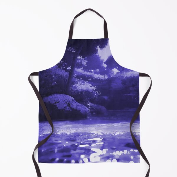 Item preview, Landscape Pond and Trees Night Time View designed and sold by deniselynnimage.